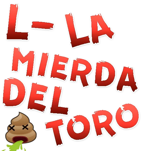 Telegram stiker «alfabeto vulgar español» 😡