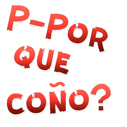 alfabeto vulgar español sticker 😡