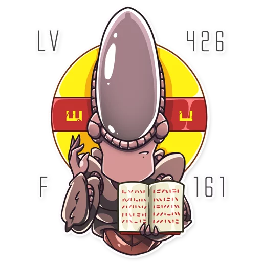 Telegram Sticker «Al the Alien» 😇