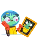 Alien Grisha  emoji 🥰