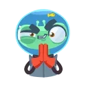 Alien Grisha emoji 😈