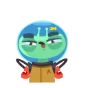 Alien Grisha  emoji 🤔