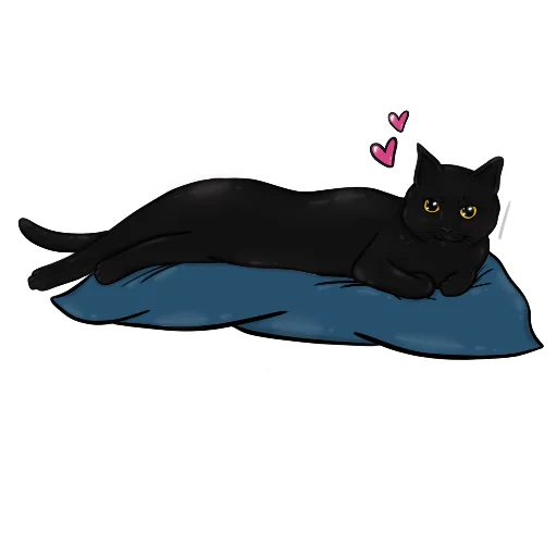 Telegram Sticker «Alister the cat» 😻