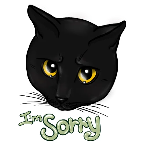 Telegram Sticker «Alister the cat» 😿