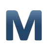 Telegram emoji «Alphabet Dm» ➖