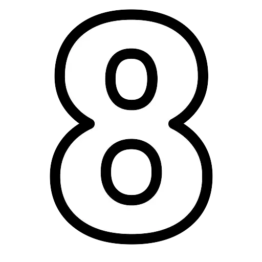 Alphabet Numbers emoji 8️⃣