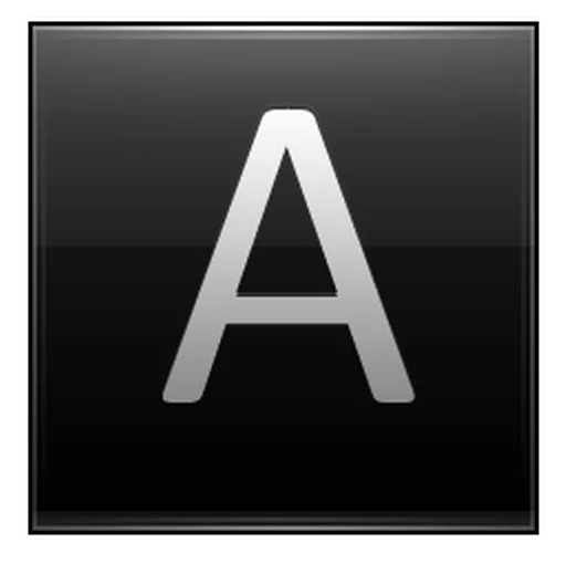 Alphabetic_letters emoji ?️‍?