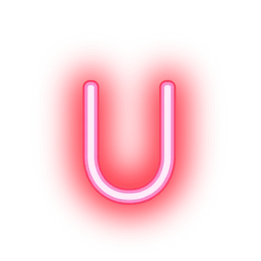 Telegram Sticker «Alphabets Neon» 🖊