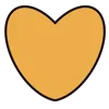 Telegram emoji «Шрифт» 💛