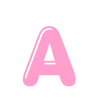 Эмодзи Розовый шрифт 💕