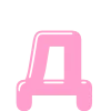 Telegram emojisi «Розовый шрифт» 💕