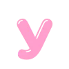 Эмодзи Telegram «Розовый шрифт» 💕