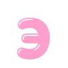 Розовый шрифт emoji 💕