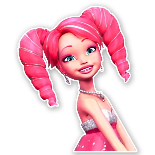Telegram Sticker «Barbie» 😁