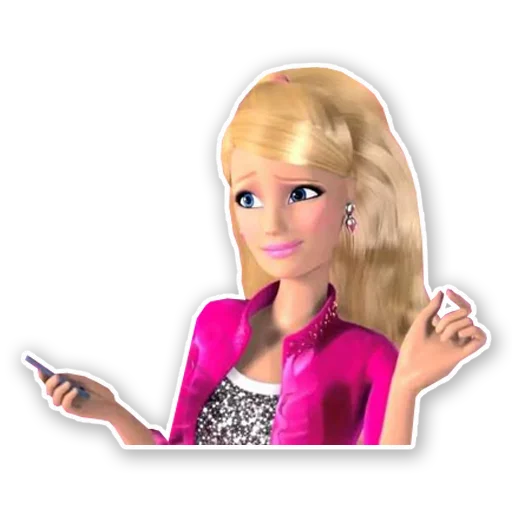 Telegram Sticker «Barbie» 🤮
