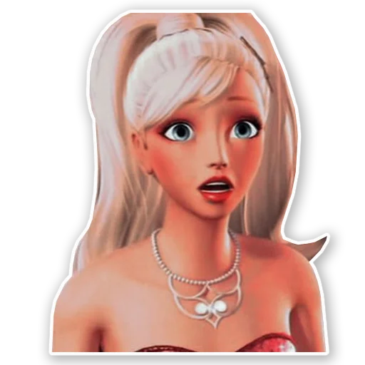Telegram Sticker «Barbie» 😲