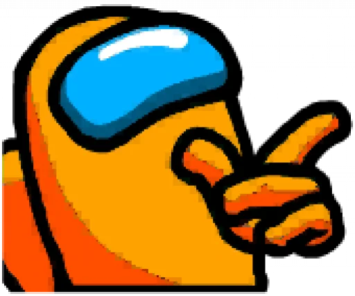 Sticker 😏 14 Telegram Sticker 😏 from «among us» pack