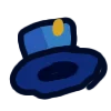 Telegram emoji Топовый шляпки из Among Us