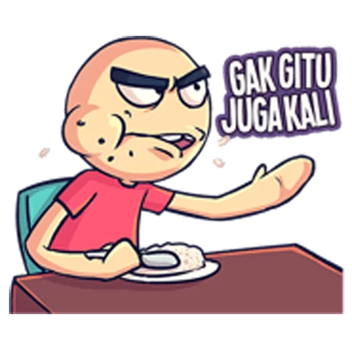 Telegram Sticker «Anak Yimyam [Amoo Fucker]» 🍔