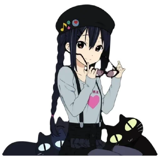 Telegram Sticker «Azusa Nakano» 🙀