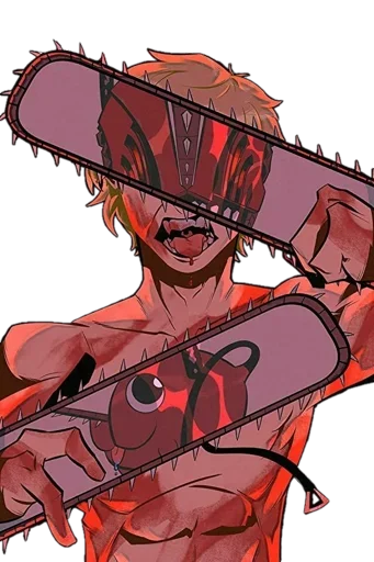 Telegram Sticker «Denji Chainsaw man» 😍