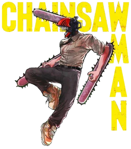 Denji Chainsaw man emoji 😒
