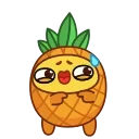 Эмодзи телеграм Pineapple