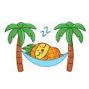 Pineapple emoji 😴