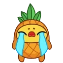 Pineapple emoji 😭