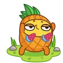 Pineapple emoji 💃