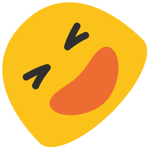 Telegram Sticker «Android N Emojis» 🤣