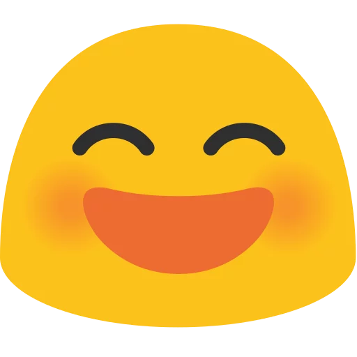 Telegram stiker «Android N Emojis» ☺️