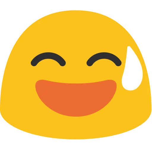 Telegram stiker «Android N Emojis» 😅