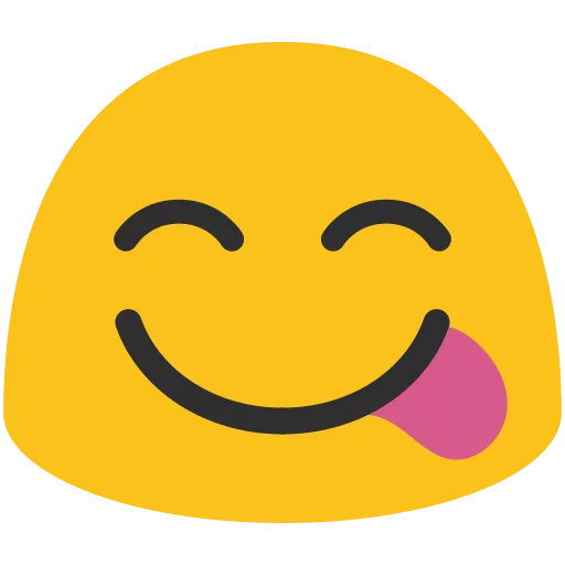 Telegram stiker «Android N Emojis» 😋