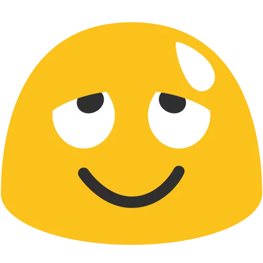 Android N Emojis sticker 😥