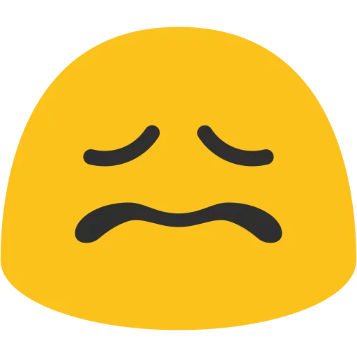 Android N Emojis stiker 🙁