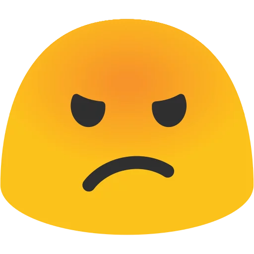 Android N Emojis stiker 😡