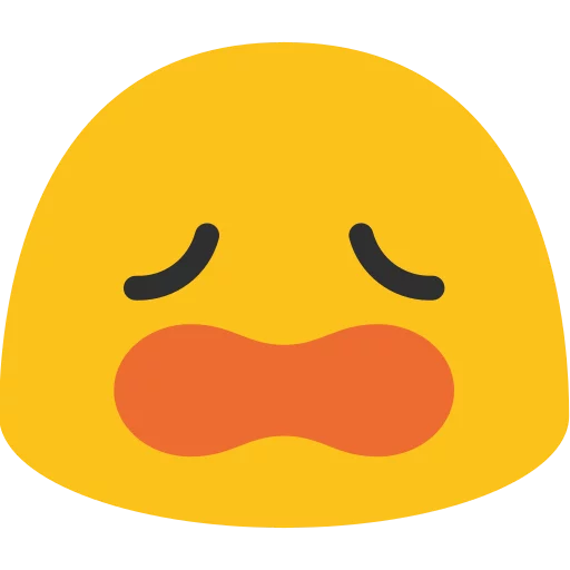 Telegram stiker «Android N Emojis» 😫