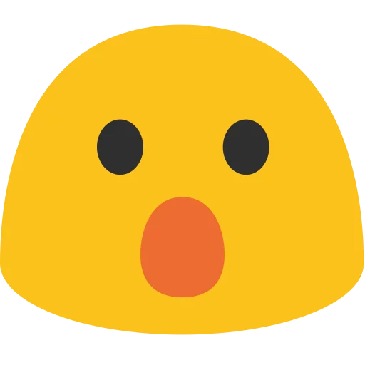 Стікер Android N Emojis 😮