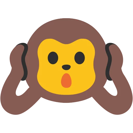 Telegram stiker «Android N Emojis» 🙉
