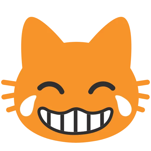 Telegram stiker «Android N Emojis» 😹