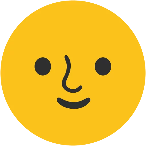 Telegram Sticker «Android N Emojis» 🌝