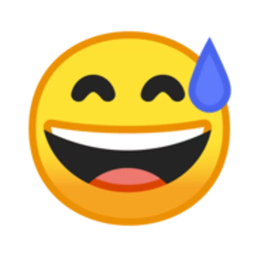 Android Emoji stiker 😅