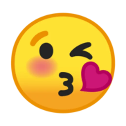 Telegram stiker «Android Emoji» 😘