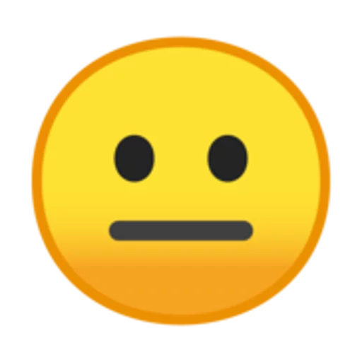 Android Emoji stiker 😐
