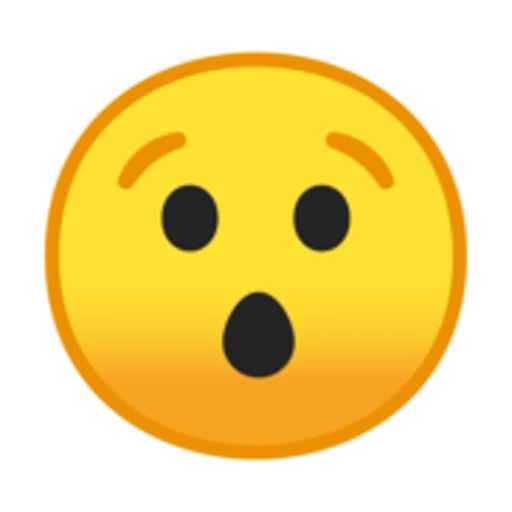 Android Emoji stiker 😯