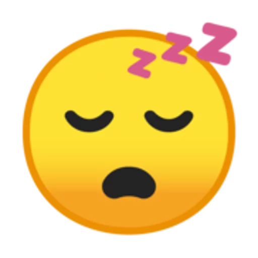 Android Emoji stiker 😴