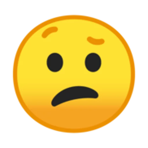 Telegram stiker «Android Emoji» 😕