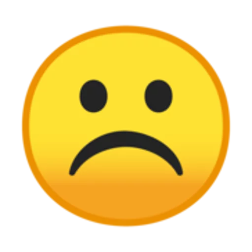 Telegram stiker «Android Emoji» ☹