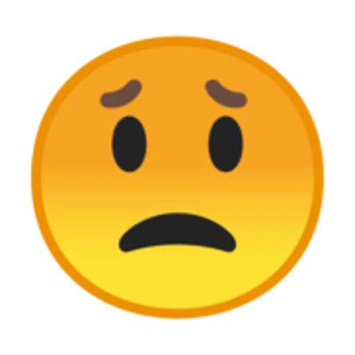 Telegram stiker «Android Emoji» 😟